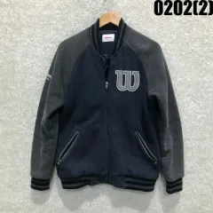 ウィルソン 野球 アウター ネイビー/グレー L