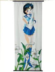 [Used] Tapestry: Sailor Mercury (Ami Mizuno) Tapestry "Pretty Guardian Sailor Moon R"