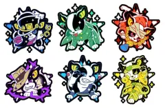 【中古】キーホルダー・マスコット(キャラクター) 全6種セット 「ジョジョの奇妙な冒険 イギーの奇妙なコスプレ 2018戌年ver★ ラバーマスコット」