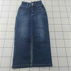 ◇ Θ アズールバイマウジー AZUL BY MOUSSY デニムロングスカート Sサイズ レディース E  【1601150032980】