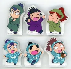 【中古】アクリルスタンド・アクリルパネル 全6種セット 「忍たま乱太郎原画展～アニメ放送30年ありがとうの段～ ころっと アクリルフィギュアコレクション 用具委員会」