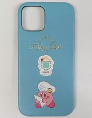 [중고]휴대 재킷 커버 커비와 푹푹 멜론 소다 스마트 폰 케이스 (Phone 12/12 Pro 대응) [별의 커비 커비 카페 2021]