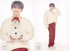 【中古】ポストカード ウジ ポストカード2枚セット 「SEVENTEEN CAFE 2020 ～WINTER Meat Festival～」