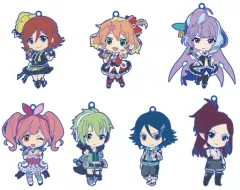 【中古】ストラップ(キャラクター) 全7種セット 「ねんどろいどぷらす マクロスΔ トレーディングラバーストラップ」