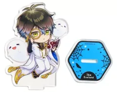 【中古】アクリルスタンド・アクリルパネル アイク・イーヴランド 「バーチャルYouTuber にじさんじ NIJISANJI EN Luxiem×KIRABASE ハロウィンコラボカフェ ミニキャラアクリルスタンド」 台湾限定