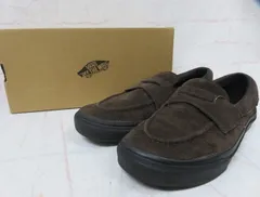 【中古】箱有 VANS ﾊﾞﾝｽﾞ ﾛｰﾌｧｰ ﾛｰｶｯﾄｽﾆｰｶｰ V196CF CN ﾌﾞﾗｳﾝ 27.0cm 991900233