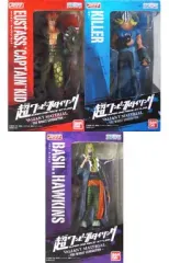 【中古】食玩 トレーディングフィギュア 全3種セット 「超ワンピーススタイリング VALIANT MATERIAL～THE WORST GENERATION～」 セブンイレブン限定 