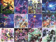 【中古】紙製品 全12種セット 色紙 色コレ -A Work Of KAMEN RIDER- 「一番くじ 仮面ライダーゼロワン NO.03 feat.レジェンド仮面ライダー」 C賞