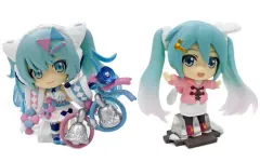 【中古】トレーディングフィギュア 全2種セット ビッグサイズフィギュア 「ガシャポンくじ 初音ミクあそーと ～マジカルミライ 2020 Winter Festival ver.～」 A賞