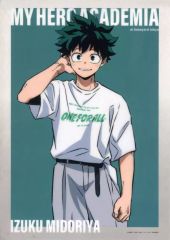 [중고] 클리어 포스터 A3 클리어 포스터 미도리야 출구 [내 히어로 아카데미아 SPECIAL POPUP MY HERO ACADEMIA“T-shirts! T-shirts!!” at baseyard tokyo]