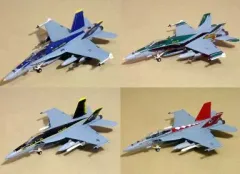 【中古】プラモデル 1/144 CVW-5 戦闘攻撃飛行隊 CAG機 4機セット 2009’May ワンダーフェスティバル2009夏＆Web通販限定のサムネイル