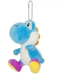 【中古】ぬいぐるみマスコット・ぬいぐるみバッジ みずいろヨッシー ぬいぐるみマスコット 「スーパーマリオ」