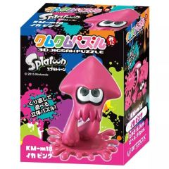 [중고] 퍼즐 오징어 핑크 [Splatoon (스플라툰)] 쿰쿰 퍼즐 10 개 [KM-114]