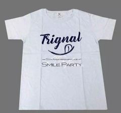[중고] T 셔츠 (남성 아이돌) Trignal T 셔츠 라이트 블루 L 사이즈 [Kiramune Presents Trignal 5th Anniversary Live “SMILE PARTY”]