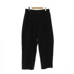 エイトン ATON TAPERED EASY PANTS イージー パンツ テーパード タック 4 黒 ブラック /AT ■OSのサムネイル