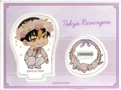 【中古】アクリルスタンド・アクリルパネル 半間修二 「東京リベンジャーズ トレーディングアクリルスタンド ミニキャラ花冠ver.」 AnimeJapan 2025グッズ