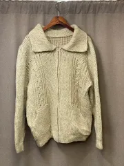 ヴィンテージ ヘビー ニット ジップアップ