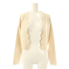 ジルバイジルスチュアート JILL by JILLSTUART カーディガン ニット ショート丈 FR ベージュ /ES