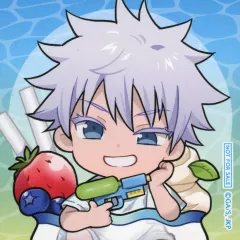 【中古】シール・ステッカー 五条悟B ステッカー 「まるくじ 呪術廻戦 懐玉・玉折 【ちゃぽんっ!】」 5個購入特典