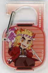 【中古】キーホルダー 煉獄杏寿郎 「鬼滅の刃×イオン 全集中夏祭り アクリルカラビナ」