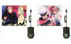 【中古】家電サプライ 全2種セット 光るマウスとマウスパッド 「呪術廻戦」