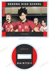 【中古】アクリルスタンド・アクリルパネル 音駒高校 「劇場版ハイキュー!! ゴミ捨て場の決戦 トレーディング場面写アクリルスタンド」