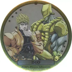 【中古】バッジ・ピンズ DIO 「ジョジョの奇妙な冒険 アニメ10周年記念展 描き下ろし缶バッジコレクション ボスver.」
