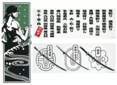 [중고] 수건·수건(캐릭터) 전 3종 세트 수건 [이치 반 쿠지 원피스 히스토리 오브 조로~스페셜 에디션~] E상