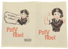 [중고] 북커버·북마크(캐릭터) IV호 전차 매뉴얼 북커버 [걸즈 & 팬처 극장판]