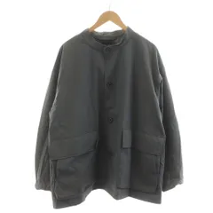 ユナイテッドトウキョウ UNITED TOKYO ブルゾン ノーカラージャケット スタンドカラー 1 グレー /RR