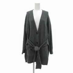 ザラ ZARA カーディガン ニット 長袖 S グレー /UO