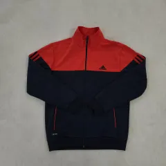 100 アディダス ツートン ジップアップ ジャージ ジャケット 0202J
