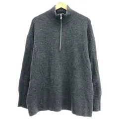 Plage (プラージュ) 23080922529040 リョウアゼハーフジッププルオーバー レディース グレー FREE