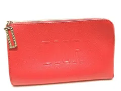 ※送料無料 美品 ディオール ビューティー ノベルティ コスメポーチ ◆ レッド ロゴ レディース DIOR BEAUTY ▼8A