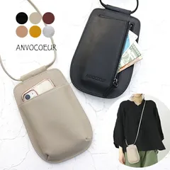 [30%OFF] アンヴォクール ANVOCOEUR レザーミニショルダーバッグ AC21207/Bell/ベル スマホケース 財布 牛革 プレゼント レディース [返品・交換不可]