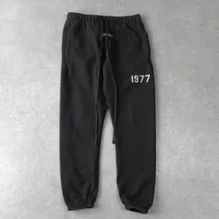 【バレンタイン期間限定セール20%OFF 】エッセンジャルズ 1977 スウェットパンツ ジョガーパンツ チャコールグレー メンズ