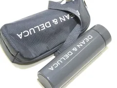 付録品 美品 DEAN & DELUCA ボトル & 保温ボトルケース ◆ 水筒 タンブラー マイボトル グレー ディーン＆デルーカ ▼8A
