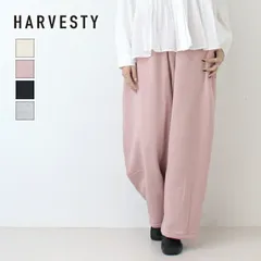 [30%OFF] ハーベスティ HARVESTY 裏毛スウェット イージーサーカスナローパンツ A12524 日本製 ワイド カーブ レディース メンズ 2025秋冬 裾直し対象外 [返品・交換不可]
