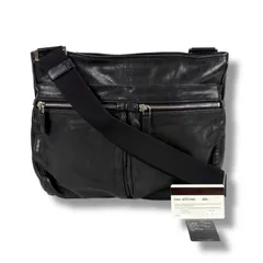 プラダ　PRADA Wポケット　ショルダーバッグ　クロスボディバッグ　ナッパレザー　ブラック　黒　NERO VA0622