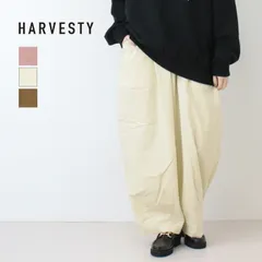 [40%OFF] ハーベスティ HARVESTY 細コーデュロイイージーサーカスパンツ A12521 日本製 ワイド カーブ レディース メンズ 2025秋冬 [返品・交換不可]