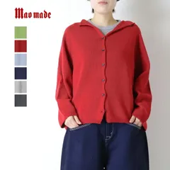 [40%OFF] マオメイド mao made エアーヤーンコットン クルンネック2WAYプルオーバー 541121 カーディガン ホールガーメント レディース 2025秋冬 [返品・交換不可]
