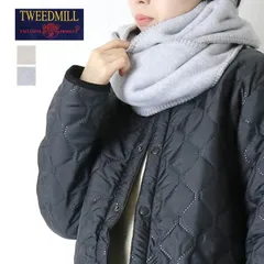 [30%OFF] ツイードミル TWEEDMILL ダブルフェイスフリースループスカーフ 25-150-LOOP スヌード ネックウォーマー ステッチ レディース メンズ 男女兼用 2025秋冬 [返品・交換不可]