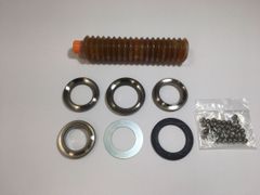 カワサキ バリオス ZR250A ステムベアリング レース ボール シール セット 1台分 極圧グリス付き A4001