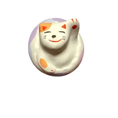 工房輪葉葉 おばあさん ハロウィン限定 招き猫 レア 縁起物 わはは 金