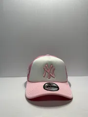 Newera ニューヨークヤンキース ワールドシリーズ1996 9forty A-FRAME スナップバックメッシュキャップ ツートンカラー