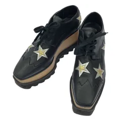 STELLA McCARTNEY ステラ マッカートニー ELYSE STAR エリス スター プラットフォームシューズ 580196 ブラック 35 1/2