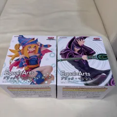 遊戯王カードゲーム フィギュア Equal Arts ブラック・マジシャン・ガール ブラック・マジシャン まとめ売り