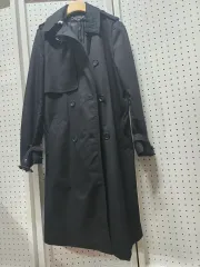 (000851)ザラ ブラック トレンチ コート