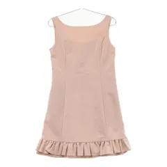 FOXEY NEWYORK フォクシーニューヨーク 29678-NSOF0305P ノースリーブワンピース フリル  ピンク系 38 [240101524110] レディース