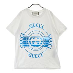 GUCCI グッチ tシャツ ビック センターロゴ入り - メルカリ